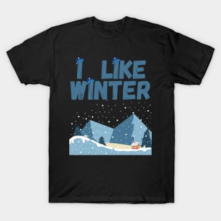 I Like Winter T-Shirt